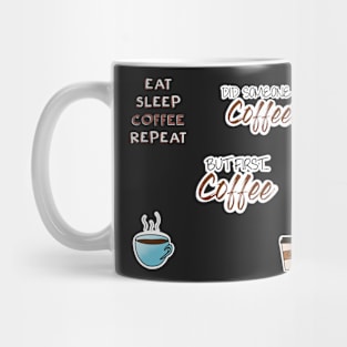 Coffee Sticker Pack Mug